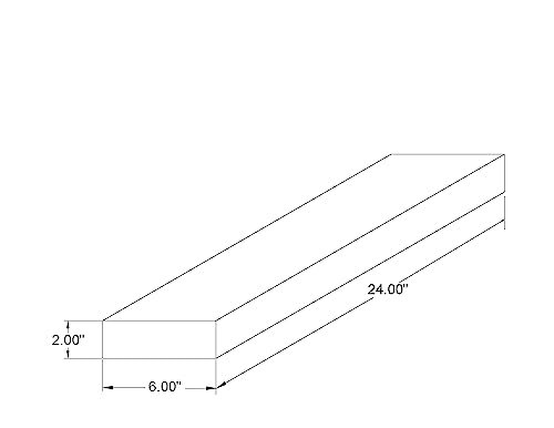 24 Inch Wooden Floating Shelves for Wall