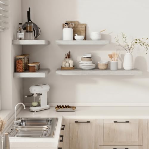 Deep Floating Shelves 60x12” Set of 1