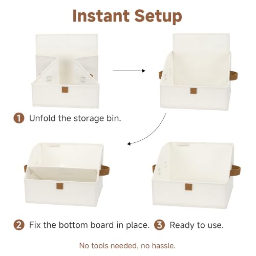 Closet Storage Bins Trapezoid (3 Count)