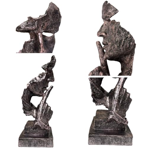 Silence is Gold Thinker Statue