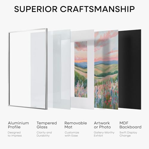 20x30 Silver Picture Frame (2 Count)