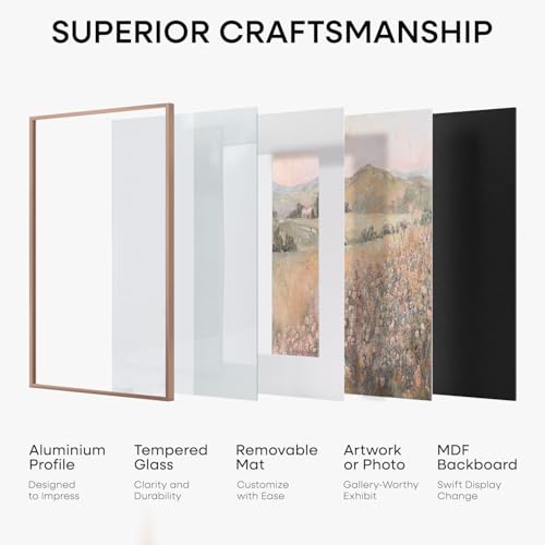 10x10 Mocha Picture Frame