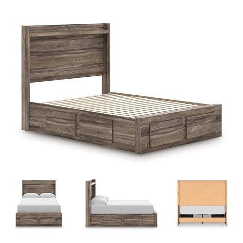 Jusika Full Size Storage Bed Frame