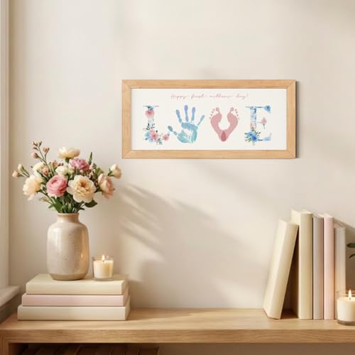 First Mother's Day Handprint Gift from Baby
