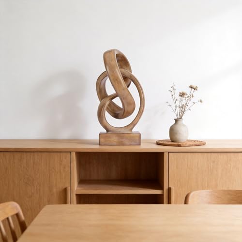 Modern Abstract Knot Sculpture