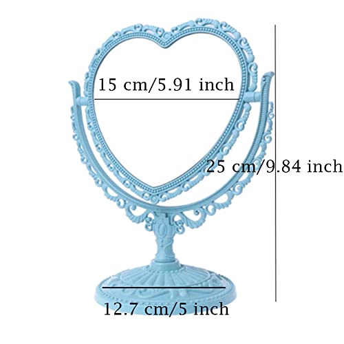 Heart Shaped Cosmetic Mirror