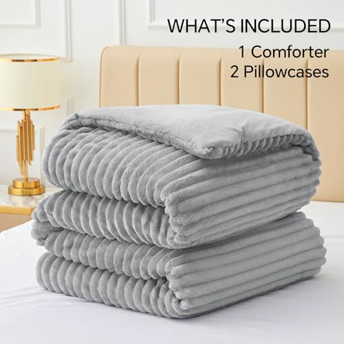 Fleece King Comforter Set