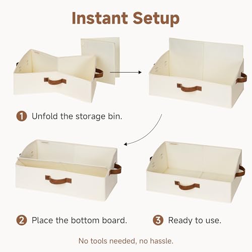 Closet Storage Bins Trapezoid (3 Count)