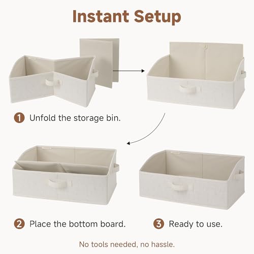 Closet Storage Bins (3 Count)