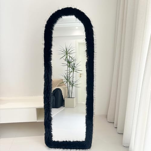 Fluffy Mirror Frame Cover for Arched & Full