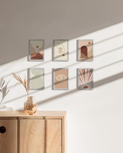 4x6 Silver Metal Picture Frames