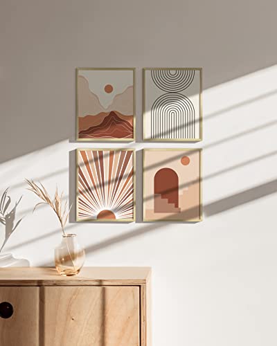 8x10 Gold Picture Frames (4 Count)