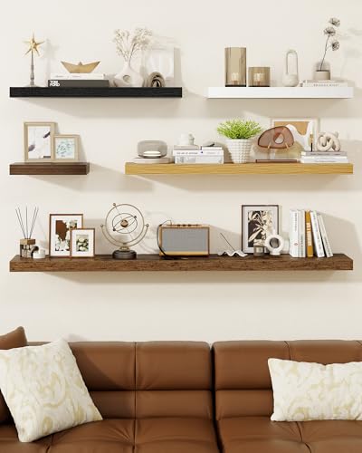 30" Floating Shelves for Wall (2 Count)