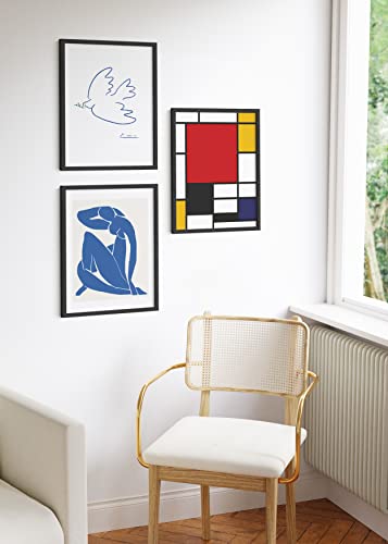 Standalone Black Oak Frames Set of 9 (9 Count)