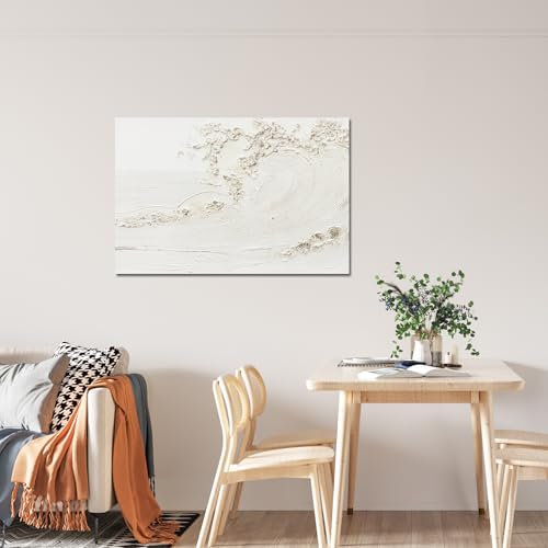Canvas Wall Art Decor Large Wall Art for Living Room Large Artwork for Walls Black Abstract Wall Art Decor Canvas Art Wall Decor Modern Textured Wall Art Paintings 32" X 48" Bedroom Office Wall Decor