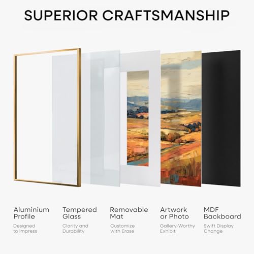 12x16 Bronze Picture Frame (3 Count)