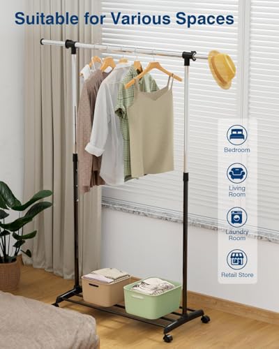 Deluxe Adjustable Garment Rack