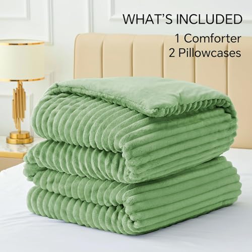 Fleece King Comforter Set