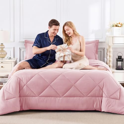 Full Size Comforter Sets Pink