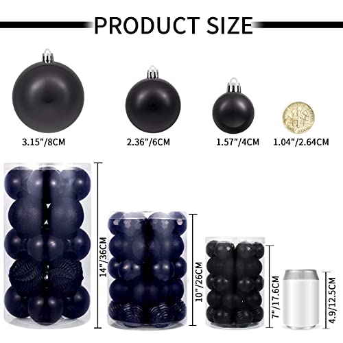 Christmas Ball Ornaments (24 Count)