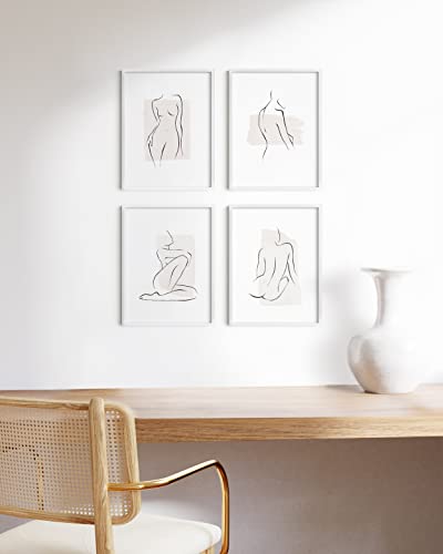 12x16 White Aluminum Frame Set (4 Count)