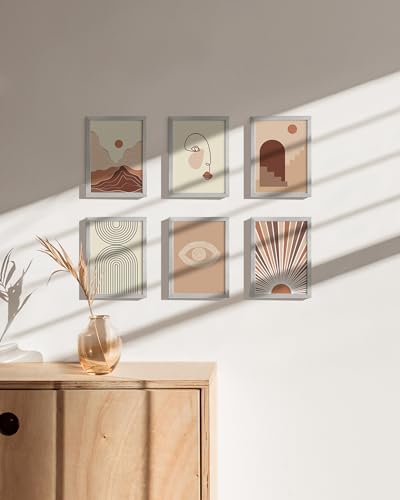 5x7 Silver Metal Picture Frames