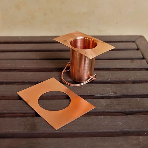 Nutshell Stores Origami Rain Chain - Copper - 20 Feet