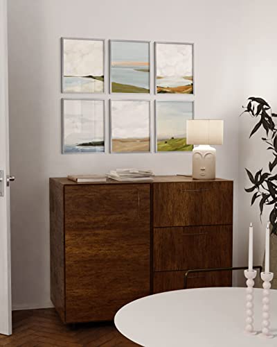 11x14 Silver Picture Frames (6 Count)