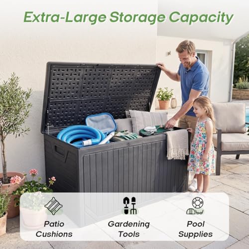 300 Gallon Outdoor Storage Deck Box