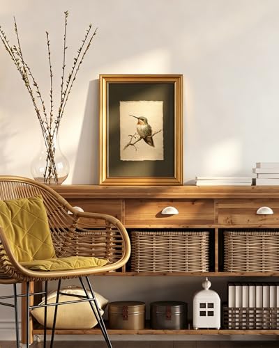 Gold Framed Vintage Wall Art