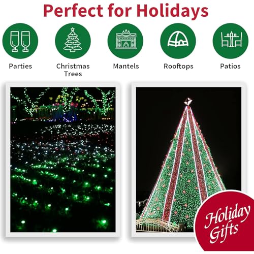 60 LED Green St. Patrick's Day String Lights (60 Count)