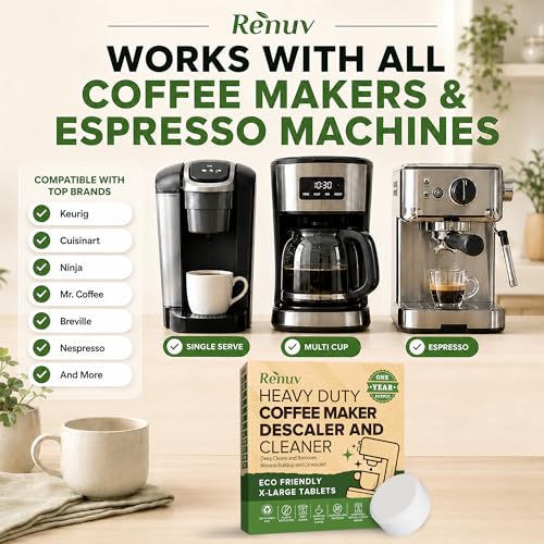 Dishwasher Cleaner + Coffee Maker Cleaner Bundle (24 Count)