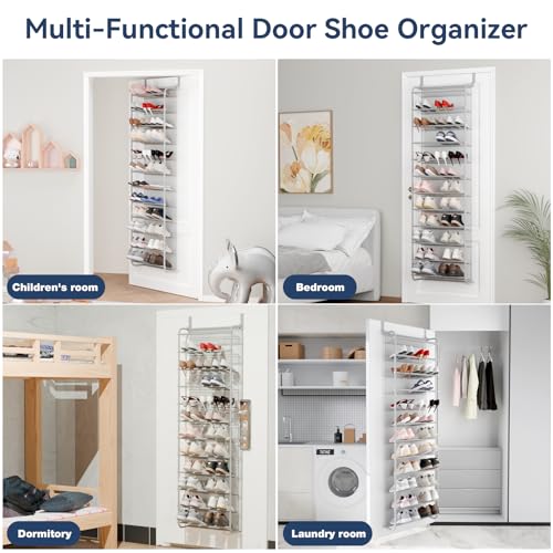 36 Pair Over The Door Shoe Organizer