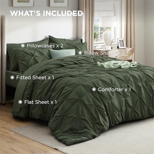 7 Piece California King Comforter Set & Sheets