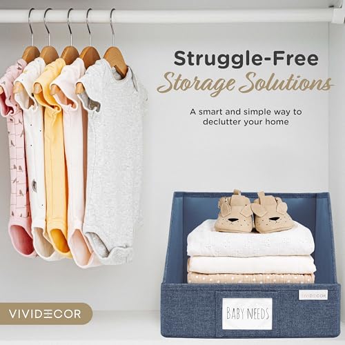 Open Front Trapezoid Closet Bins (3 Count)