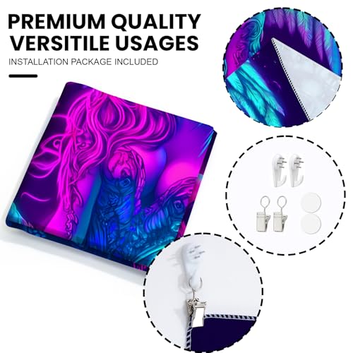 Blacklight Tapestry