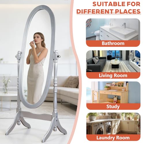 Full Length Mirror with Stand