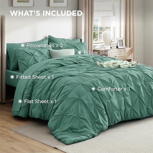 7pc California King Comforter Set & Sheets