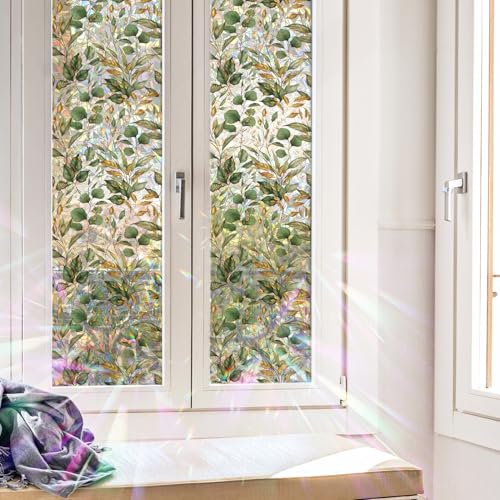 Rainbow Window Privacy Film with Tools