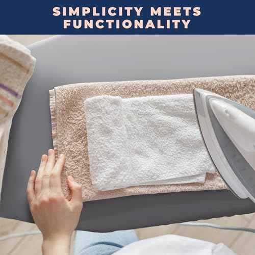 Ironing Board Cover and Pad Extra Thick Heavy Duty Padded 4 Layers