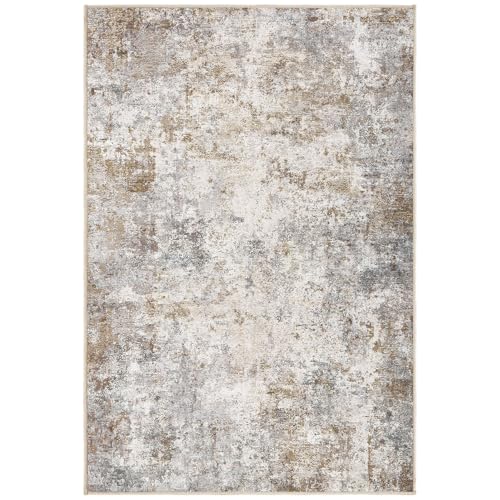 11x14 Area Rug Living Room Rugs Extra Large Brown Grey Carpet (24 Count)