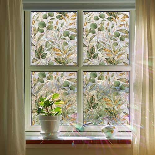 Rainbow Window Privacy Film with Tools