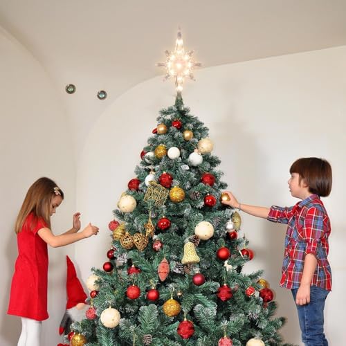 Lighted Christmas Tree Topper