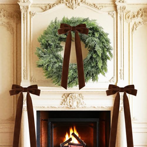 Large Christmas Bows (6 Count)