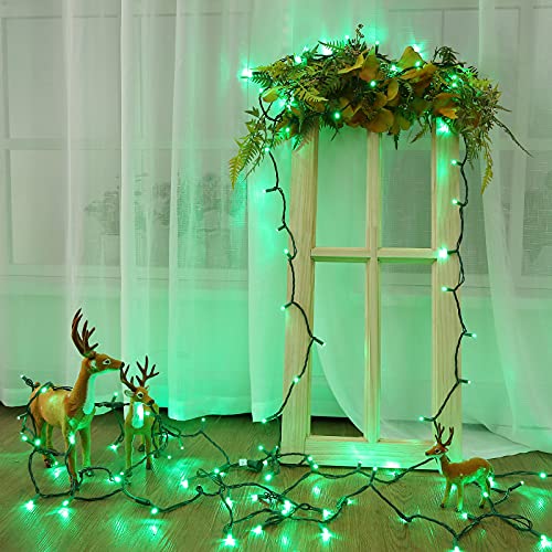 5MM Wide Angle Christmas String Lights Green