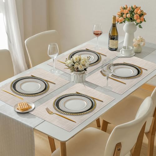 Vinyl Placemats Set of 8 (4 Count)