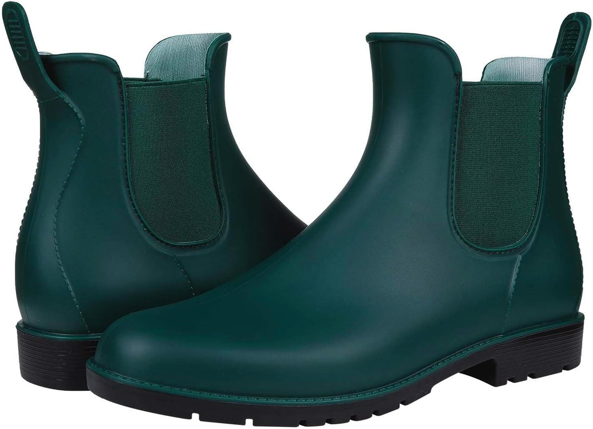 Asgard Women's Ankle Rain Boots Waterproof Chelsea Boots