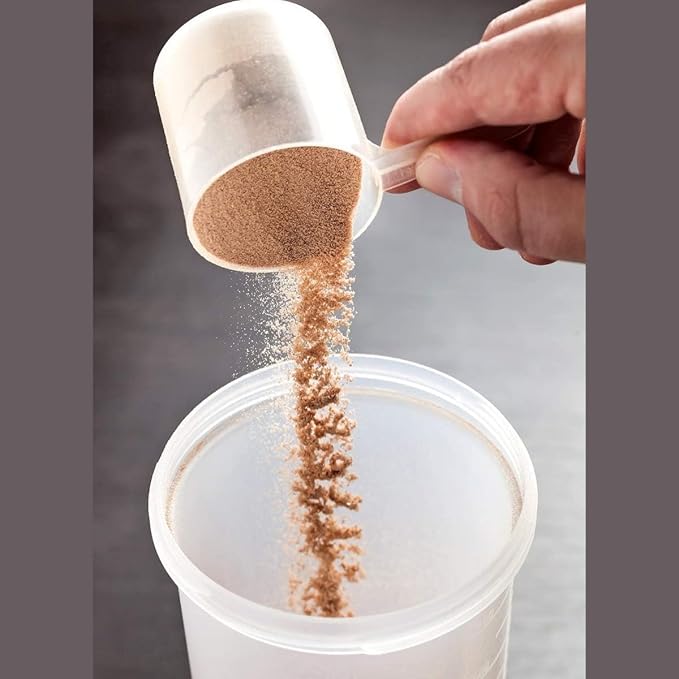 Plastic Measuring Scoop, (5 cc | 1 teaspoon | 5 mL) Long Handle Spoons for Powders, Granules, Coffee, Pet Food, Baking Supplies, Protein and Other Dry Goods, BPA Free (Set of 500)