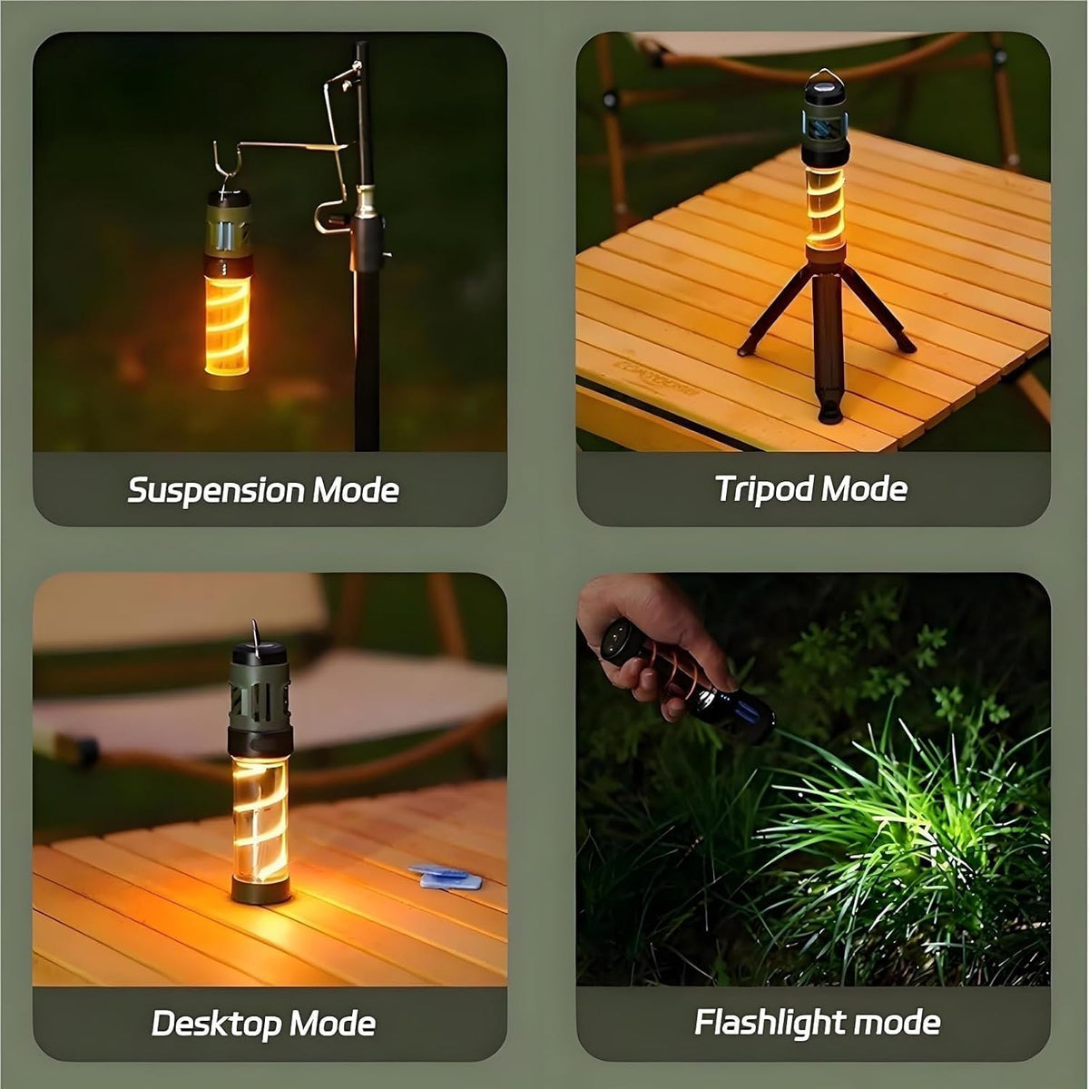 Repelix Portable Camping Light - Repelix M Pro New & Improved 2025 Model (Black-1PCS)