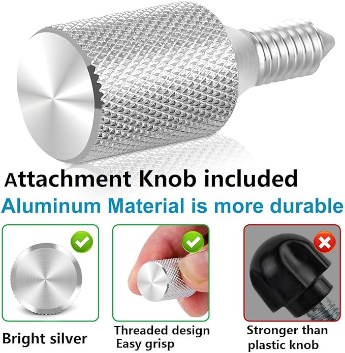 FavorKit 3 in 1 Pasta Maker Attachment Set for KitchenAid Mixers Plus Hub Knob Screw Accessory Included Dough Sheet Roller, Noodle Spaghetti & Fettuccine Cutters-Unique Design